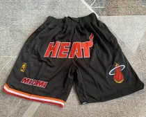 2023/24 Miami Heat Black Four Bags NBA Pants
