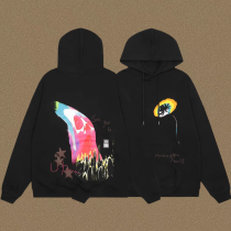 TS Face Melt Black Hoodie