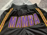 2023/24 Lakers Black Four Bags NBA Pants