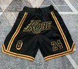 2023/24 Lakers Black Four Bags NBA Pants