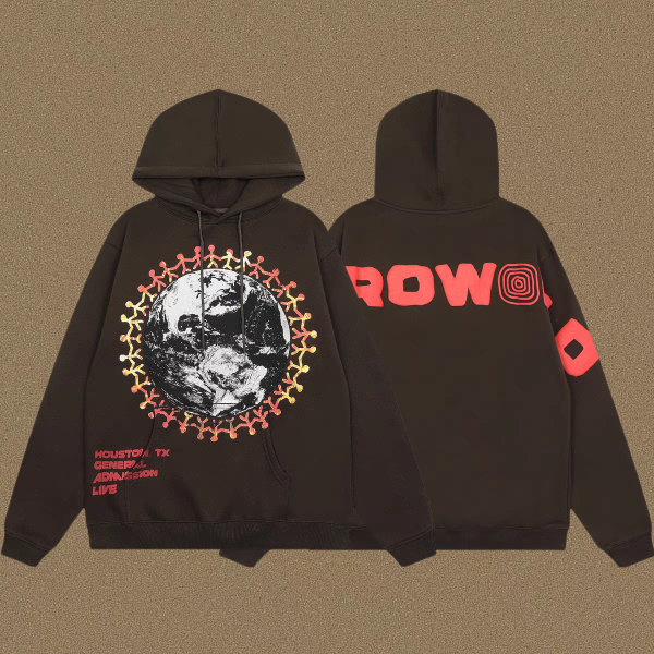TS Astrofest Brown Hoodie