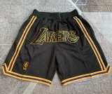 2023/24 Lakers Black Four Bags NBA Pants
