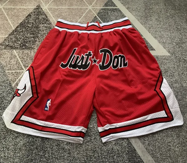 2023/24 Bulls Red Four Bags NBA Pants