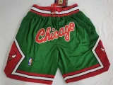 2023/24 Bulls Green Four Bags NBA Pants