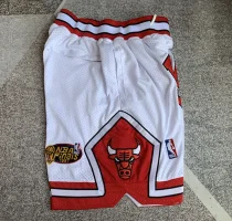 2023/24 Bulls White Four Bags NBA Pants