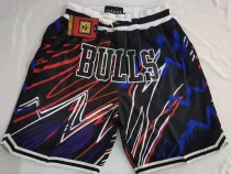 2023/24 Bulls Lightning Edition Black Four Bags NBA Pants