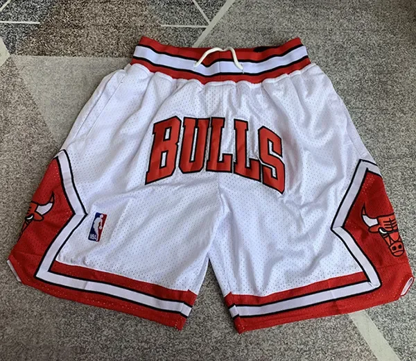 2023/24 Bulls White Four Bags NBA Pants