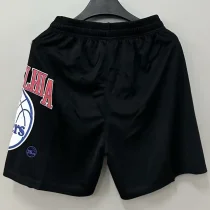 2023/24 76ers Black NBA Cotton Pants