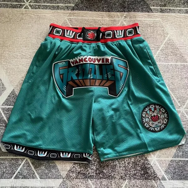 2023/24 Grizzlies Green Four Bags NBA Pants