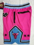 2023/24 Bulls Pink Four Bags NBA Pants
