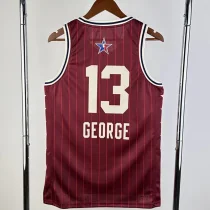 2023/24  ALL-STAR GEORGE #13 Red Top Quality Hot Pressing NBA Jersey