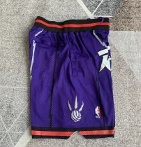Toronto Raptors Purple Four Bags NBA Pants