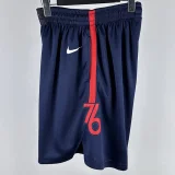 2024/25 76ers Sapphire Blue City Edition NBA Cotton Pants