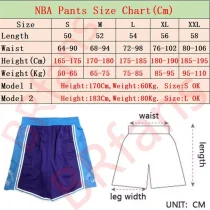 2024 Magic Blue NBA Cotton Pants
