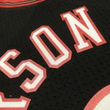 1997/98 76ers IVERSON #3 Retro Black NBA Jerseys热压