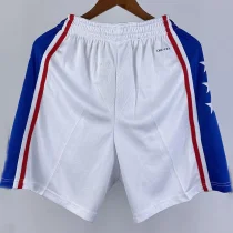 2023/24 76ers White NBA Pants