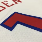 76ers EMBIID #21 City Edition White NBA Jerseys