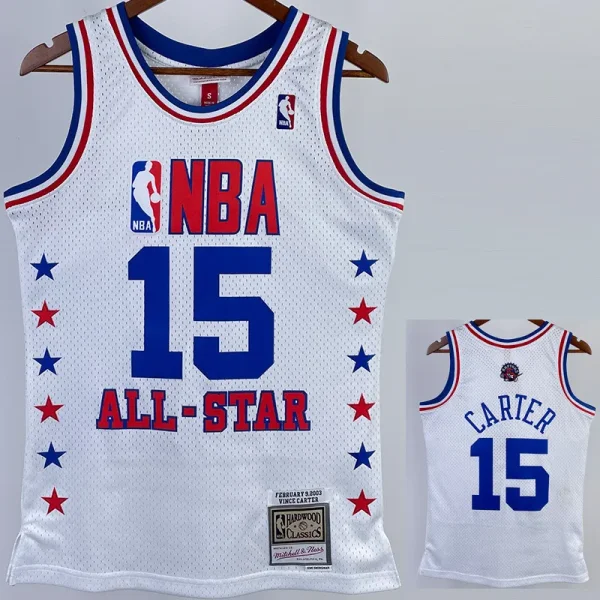 2023/24  ALL-STAR CARTER #15 White Top Quality Hot Pressing NBA Jersey