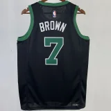 2023/24 Celtics BROWN #7 Black NBA Jerseys