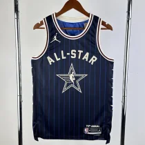 2023/24  ALL-STAR LILLARD #0 Blue Top Quality Hot Pressing NBA Jersey