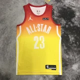 2023 ALL STAR MARKKANEN #23 Yellow Top Quality Hot Pressing NBA Jersey