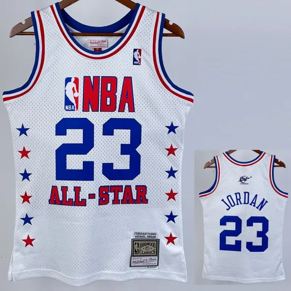 2023/24  ALL-STAR JORDAN #23 White Top Quality Hot Pressing NBA Jersey