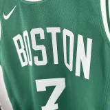 2025 Celtics BROWN #7 Green Kids NBA Jersey