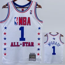 2023/24  ALL-STAR McGRADY #1 White Top Quality Hot Pressing NBA Jersey