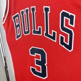 2016/17 Bulls WADE #3 Red Retro NBA Jerseys