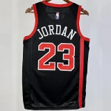 2023/24 Bulls JORDAN #23 Black City Edition NBA Jerseys