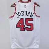 2023/24 Bulls JORDAN #45 White NBA Jerseys