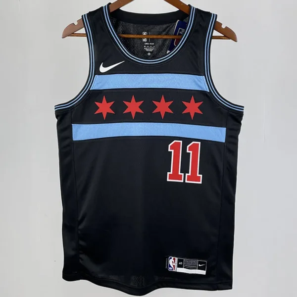 2023/24 Bulls DEROZAN #11 Black City Edition NBA Jerseys