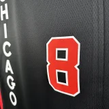 2023/24 Bulls LAVINE # Black City Edition NBA Jerseys