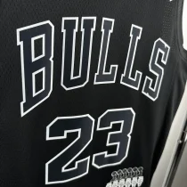 Bulls JORDAN #23 Black Honor Edition NBA Jerseys