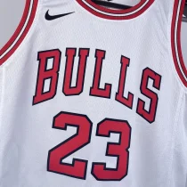 Bulls JORDAN #23 White Kids NBA Jersey