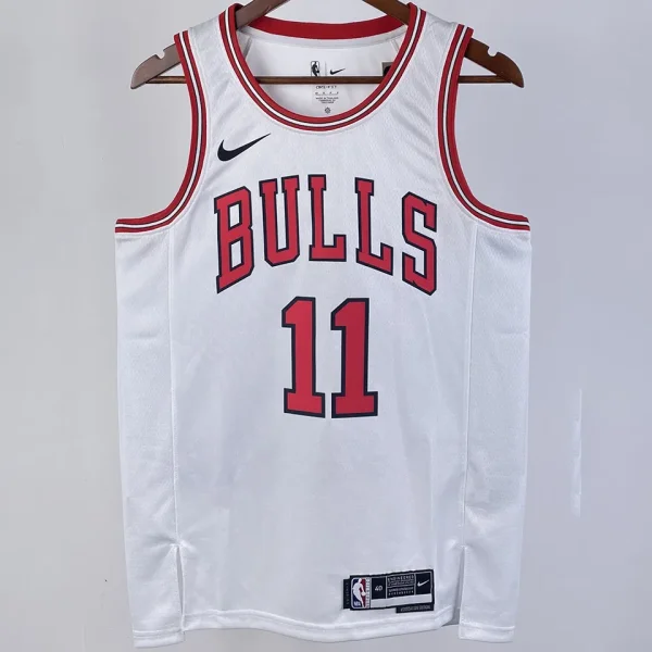 2023/24 Bulls DEROZAN #11 White NBA Jerseys