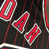 1997/98 Bulls JORDAN #23 Black Retro NBA Jerseys 热压