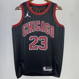 2023/24 Bulls JORDAN #23 Black NBA Jerseys