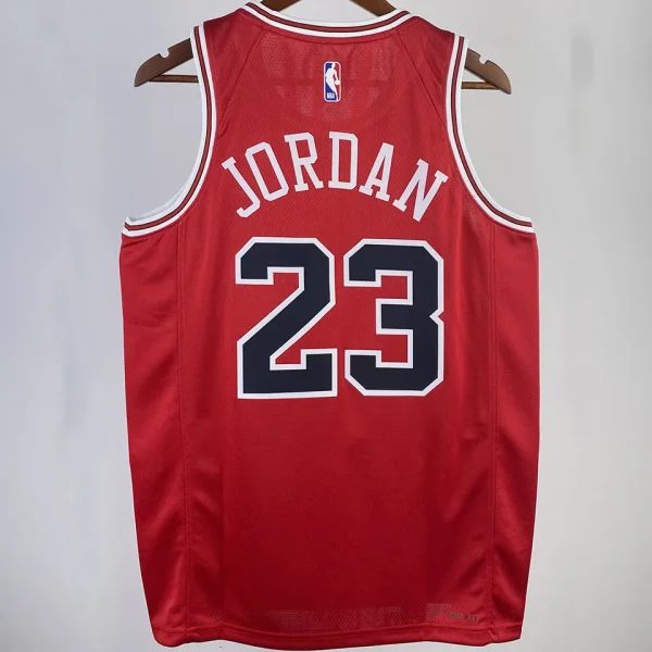 2023/24 Bulls JORDAN #23 Red NBA Jerseys