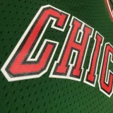2008/09 Bulls ROSE #1 Retro Green NBA Jerseys热压