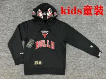 2023/24 Bulls Kids NBA Black Hoodie