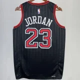 2023/24 Bulls JORDAN #23 Black NBA Jerseys