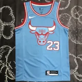 Bulls JORDAN #23 Blue NBA Jerseys