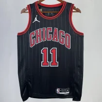 2023/24 Bulls DEROZAN #11 Black NBA Jerseys