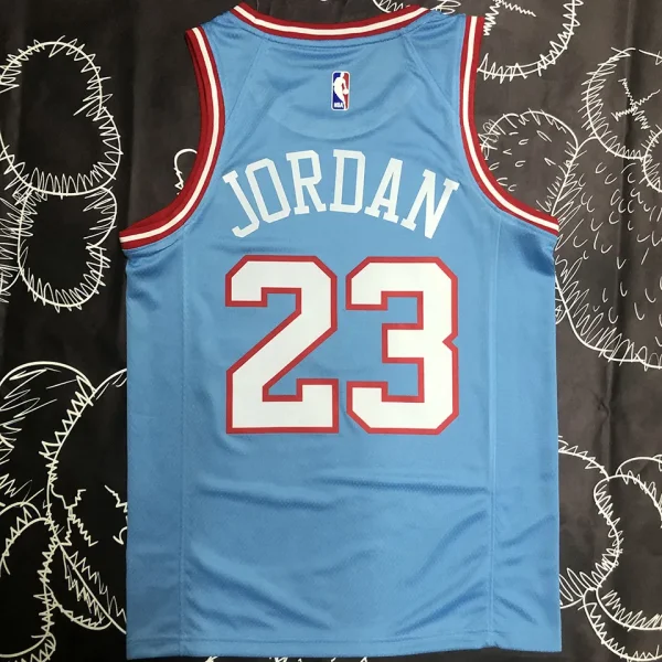 Bulls JORDAN #23 Blue NBA Jerseys