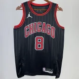2023/24 Bulls LAVINE #8 Black NBA Jerseys