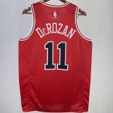 2023/24 Bulls DEROZAN #11 Red NBA Jerseys