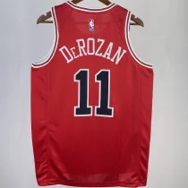 2023/24 Bulls DEROZAN #11 Red NBA Jerseys