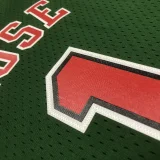 2008/09 Bulls ROSE #1 Retro Green NBA Jerseys热压