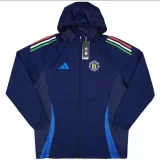 2024/25 Man United Sapphire Blue Windbreaker